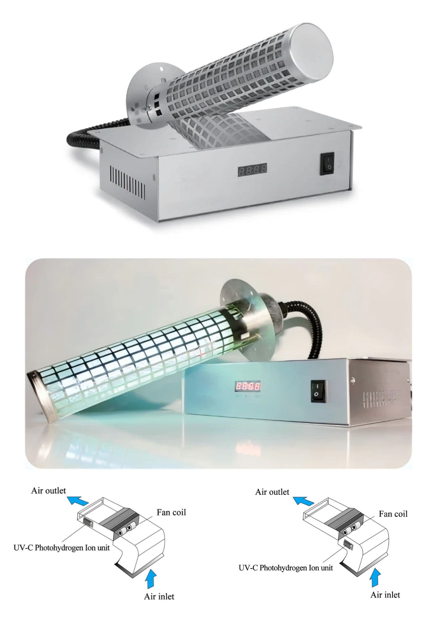 UV-C & Photohydrogen Ion System